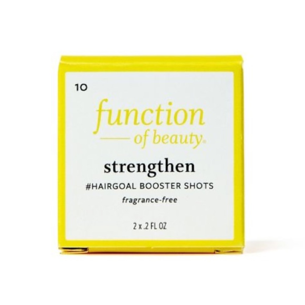 Nwt Function of Beauty Strengthen #HairGoal Add-In Booster Treatment Shots